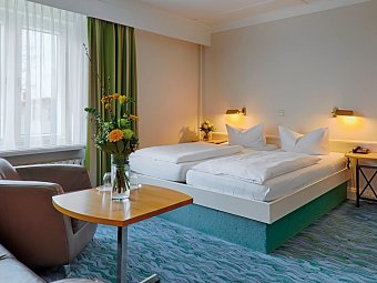 Hotel Residenz - Wohnbeispiel Doppelzimmer Komfort (Zimmercodierung DF3)