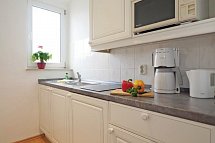 Kurhotel zu Heringsdorf - Beispiel Küche App. 2 Räume Premium Balkon Obergeschoß 40 qm (Zimmercodierung AB4)