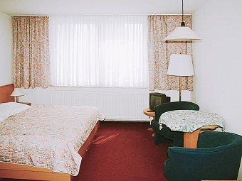 Gästehaus Eden - Wohnbeispiel Studio (Zimmercodierung SB1)