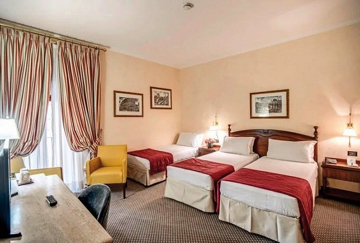 Hotel Colonna Palace - Wohnbeispiel Doppelzimmer (Zimmercodierung DB1)