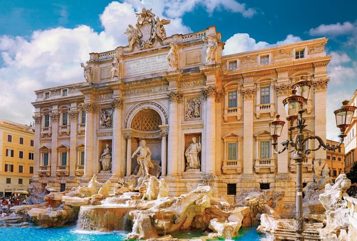 Autotour Classic Italien: Rom und Amalfiküste - Trevi-Brunnen