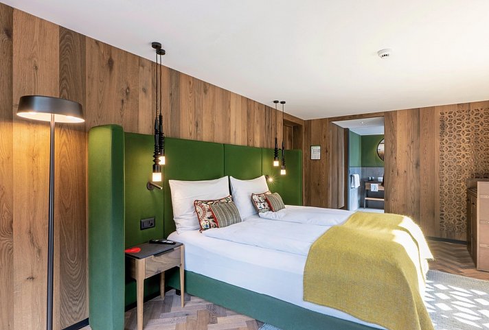 Hotel Zermama - Wohnbeispiel Doppelzimmer (Zimmercodierung DB1)