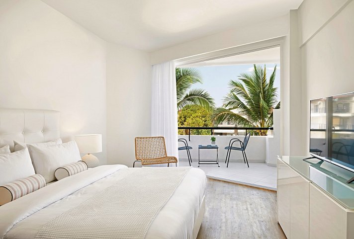 Domes Noruz Kassandra - Wohnbeispiel Doppelzimmer Inlandblick Standard Retreat (Zimmercodierung DBL)