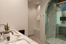 Kassandra Palace Seaside Resort - Wohnbeispiel Suite 1 Schlafzimmer Meerblick (Zimmercodierung WBM)
