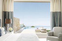 Sani Club - Wohnbeispiel Doppelzimmer Meerblick (Zimmercodierung DBM)