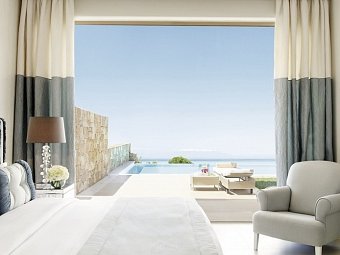 Sani Club - Wohnbeispiel Doppelzimmer Meerblick (Zimmercodierung DBM)