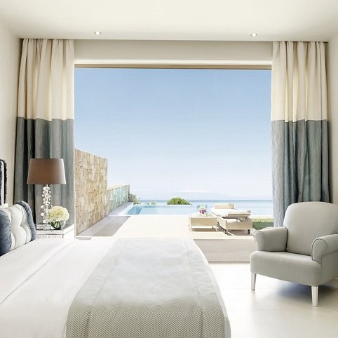 Sani Club - Wohnbeispiel Doppelzimmer Meerblick (Zimmercodierung DBM)