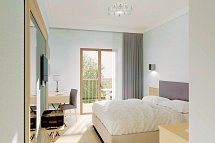 Philoxenia - Wohnbeispiel Doppelzimmer Gartenblick