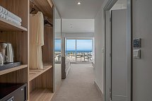 Hotel Kriopigi - Wohnbeispiel Doppelzimmer Komfort Meerblick (Zimmercodierung DFM)