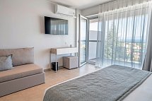 Hotel Kriopigi - Wohnbeispiel Doppelzi. Superior Meerblick (Zimmercodierung DSM)