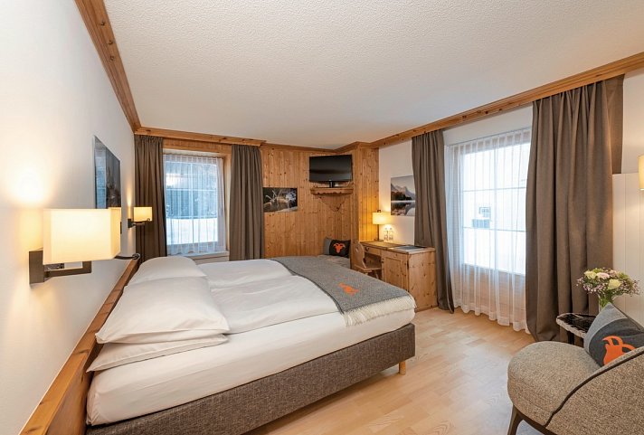 Hotel Edelweiss - Wohnbeispiel Doppelzimmer (Zimmercodierung DB1)