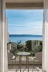 Bluesun Hotel Soline - Beispiel Terrasse Doppelzimmer Premium Meerblick (Zimmercodierung DMM)