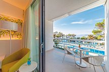 Bluesun Hotel Berulia - Wohnbeispiel Doppelzimmer Meerseite (Zimmercodierung DBC/DC3/EB2)