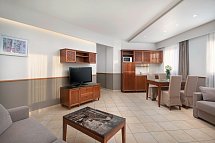 Tamaris Aparthotel - Wohnbeispiel Appartement 1 Schlafzimmer Meerblick (Zimmercodierung AB2)