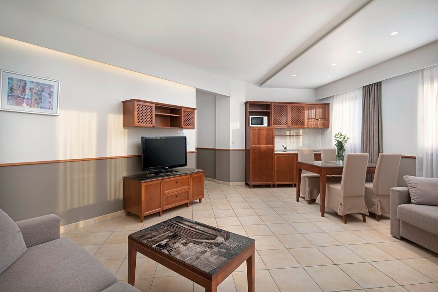 Tamaris Aparthotel - Wohnbeispiel Appartement 1 Schlafzimmer Meerblick (Zimmercodierung AB2)