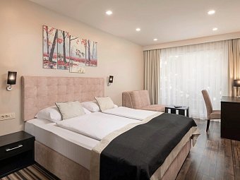 Central Beach 9 - Wohnbeispiel Doppelzimmer Meerseite (Zimmercodierung DBC)