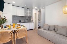 Pinadria Camping Resort - Wohnbeispiel Mobilheim Premium Glamping Escape (Zimmercodierung CM2)