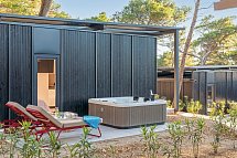 Pinadria Camping Resort - Mobilheim Terrasse Mobilheim Glamping Escape (Zimmercodierung CB1)