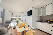 Pinadria Camping Resort - Wohnbeispiel Mobilheim Glamping Escape (Zimmercodierung CB1)