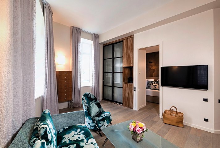 Hotel & Spa REGENT PETITE FRANCE - Wohnbeispiel Doppelzimmer Deluxe (Zimmercodierung DD1)