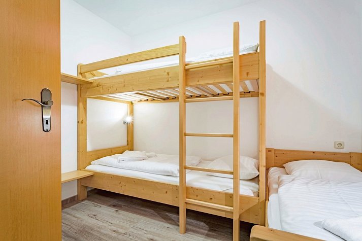 Aparthotel Sterngucker - Wohnbeispiel Appartement 2 Schlafzimmer Familie (Zimmercodierung OI1)