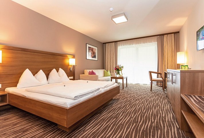 Landhotel Rohregger - Wohnbeispiel Familienunterkunft Wohnsuite (Zimmercodierung FB1)