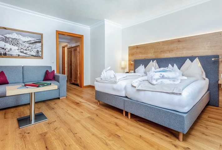 Unterhof - Wohnbeispiel Doppelzimmer Landgenuss (Zimmercodierung DS1)