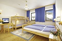 Berghotel Rudolfshütte - Wohnbeispiel Familienzimmer Sonnblick (Zimmercodierung FB2)