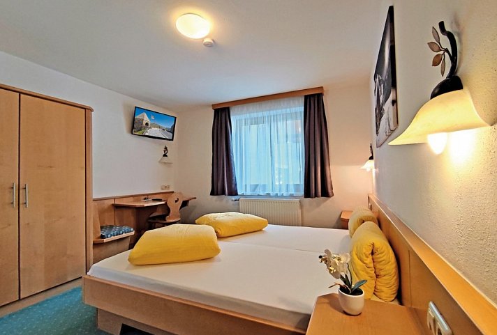 Hotel Wasserfall - Wohnbeispiel Doppelzimmer Mini (Zimmercodierung DB1)