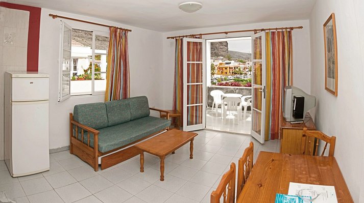 Apartamentos Checkin Laurisilva - Wohnbeispiel Appartement 1 Schlafzimmer (Zimmercodierung AB1)