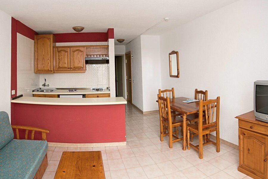 Apartamentos Checkin Laurisilva - Wohnbeispiel Appartement 1 Schlafzimmer (Zimmercodierung AB1)