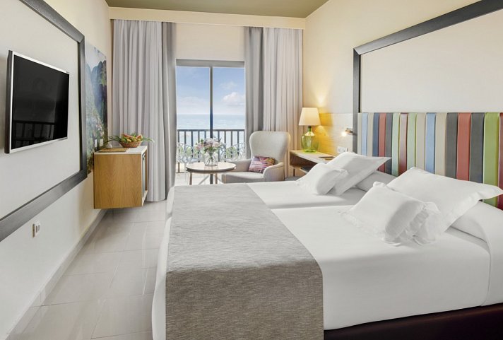 Gran Rey - Wohnbeispiel Doppelzimmer Meerblick (Zimmercodierung DBM)