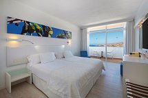Iberostar Waves Bouganville Playa - Wohnbeispiel Doppelzimmer seitl. Meerblick (Zimmercodierungen D1N & D2N)