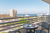 Olé Tropical Tenerife - Balkonbeispiel Doppelzimmer seitl. Meerblick (Zimmercodierungen D1N & D2N)