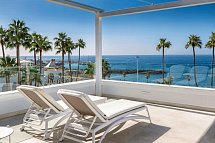 Guayarmina Princess - Beispiel Balkon Royal Suite Meerblick (Zimmercodierung WRM)