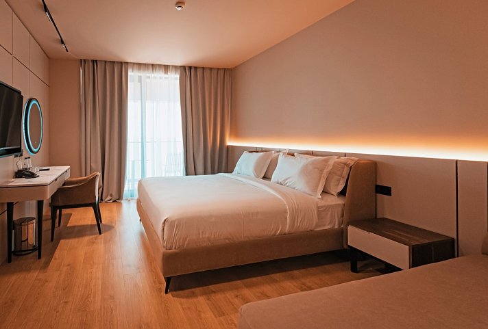 Royal G Deluxe Hotel & Spa - Wohnbeispiel Doppelzimmer (Zimmercodierungen DB1, D1N & D1M)