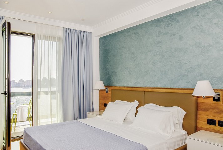 Butrinti - Wohnbeispiel Doppelzimmer seitl. Meerblick (Zimmercodierung DBN)