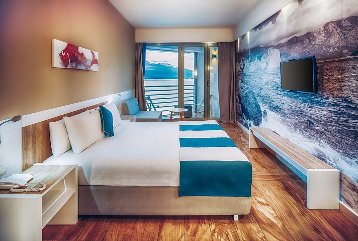 Carine Hotel Delfin - Wohnbeispiel Doppelzimmer Meerblick