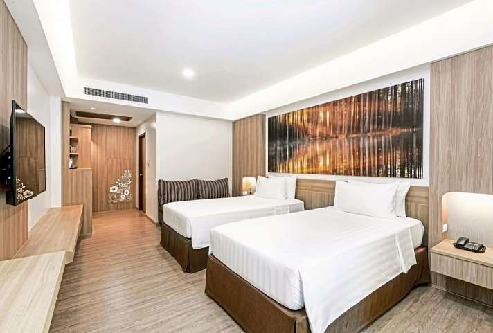 Chaba Cabana Beach Resort - Wohnbeispiel Deluxe Building (Zimmercodierung UD1)