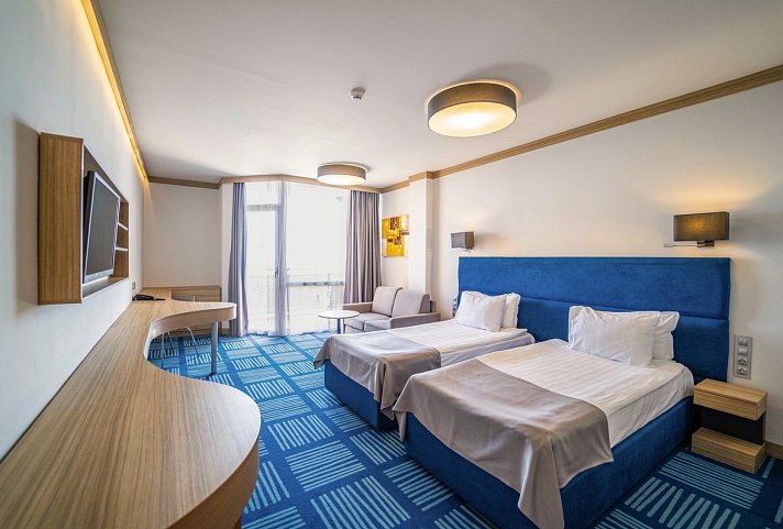 HVD Viva Club Hotel - Wohnbeispiel Doppelzimmer (Zimmercodierungen DE1, DB1 & DC1)