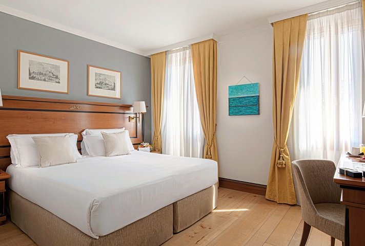 All’Angelo Art Hotel - Wohnbeispiel Doppelzimmer Classic (Zimmercodierung DB1)