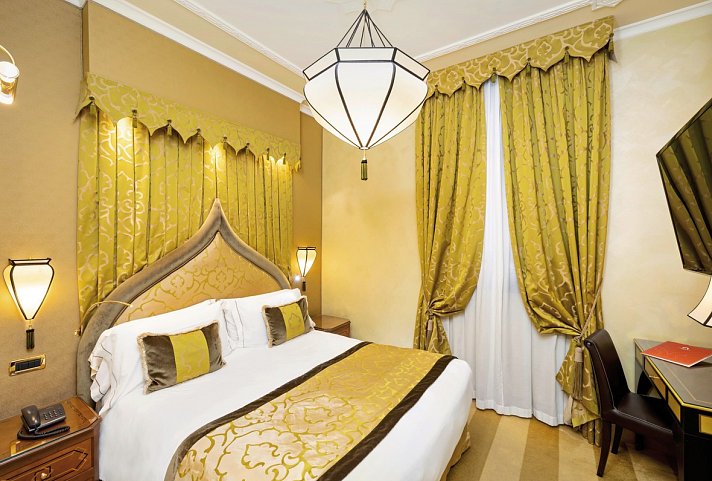 Hotel Ai Mori d`Oriente - Wohnbeispiel Doppelzimmer Klassik (Zimmercodierung DB1)