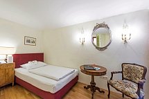 Hotel Graben - Wohnbeispiel Einzelzimmer Standard (Zimmercodierung EG1)