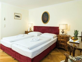 Hotel Graben - Wohnbeispiel Doppelzimmer Standard (Zimmercodierung DG1)