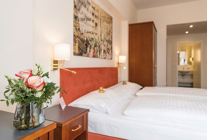 Hotel Johann Strauss - Wohnbeispiel Doppelzimmer (Zimmercodierung DB1)