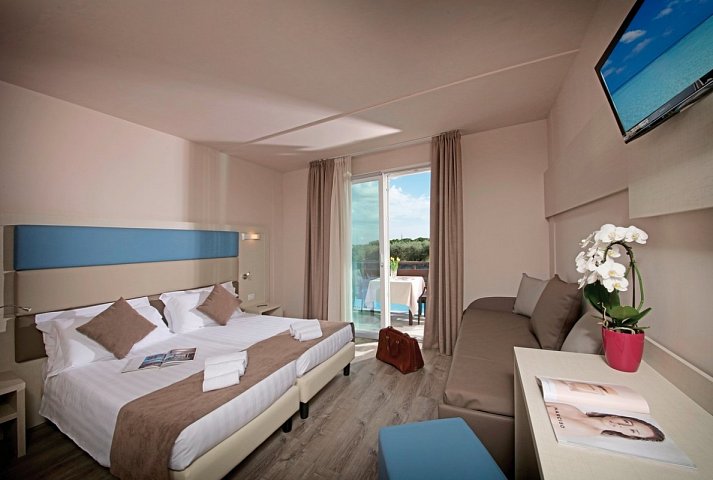 Hotel Splendid Sole - Wohnbeispiel Doppelzimmer Superior (Zimmercodierung DS1)