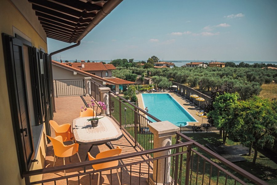 Hotel Splendid Sole - Blick vom Balkon