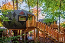 Sonnenresort Ettershaus - Wohnbeispiel Baumhaus Oktagon (Zimmercodierung BB2)