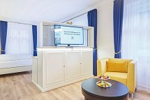 Sonnenresort Ettershaus - Wohnbeispiel Juniorsuite Glashaus (Zimmercodierung JG1)
