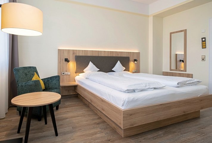 Hotel Niedersächsischer Hof - Wohnbeispiel Doppelzimmer Premium (Zimmercodierung DB1)